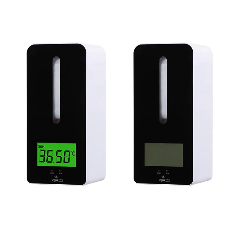

Wall-Mounted Infrared Temperature Measurement Soap Dispenser Automatic Hand Washing Machine Display Temperature