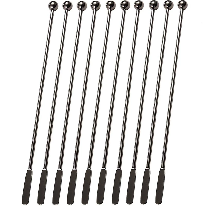 10 шт многоразовые палочки для морды кофе мешалки напитков перемешивания