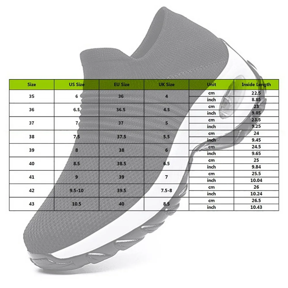 

2021 Spring Women Breathable Shoes Woman Flat Slip on Platform Tenis for Women Mesh Sock Sneakers Shoes zapatillas aire mujer
