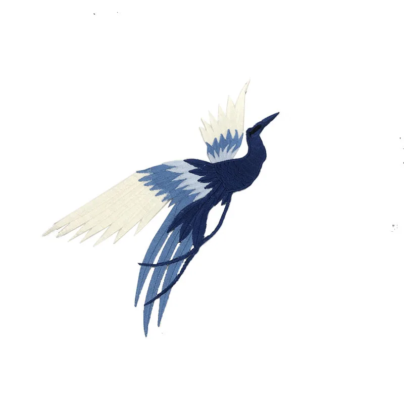 Металлическая переводная вышивка Phoenix железная наклейка для одежды