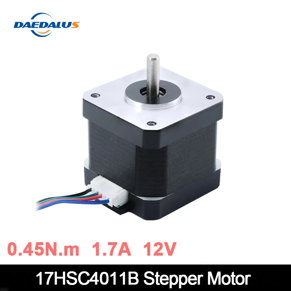 17HS C4011B Nema17 шаговый двигатель 1 шт. 4 свинцовый Nema 17 42 Мотор 1.7A для 3D принтера и ЧПУ XYZ