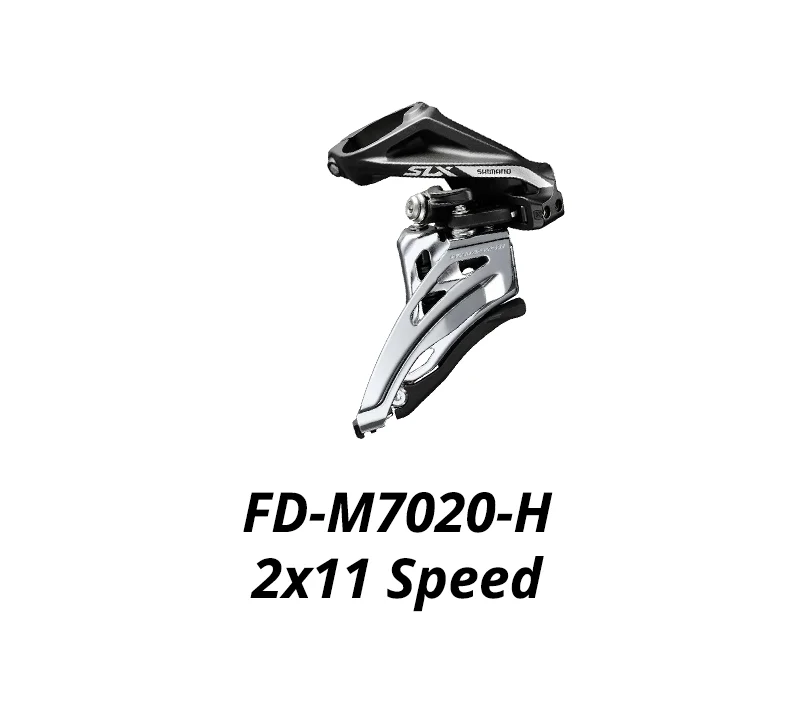 

SLX M7000 M7020 M7025 Front Derailleur SIDE SWING High Clamp Band Mount Braze on 2x11 speed FD M7020 2x11s 11v gearbox