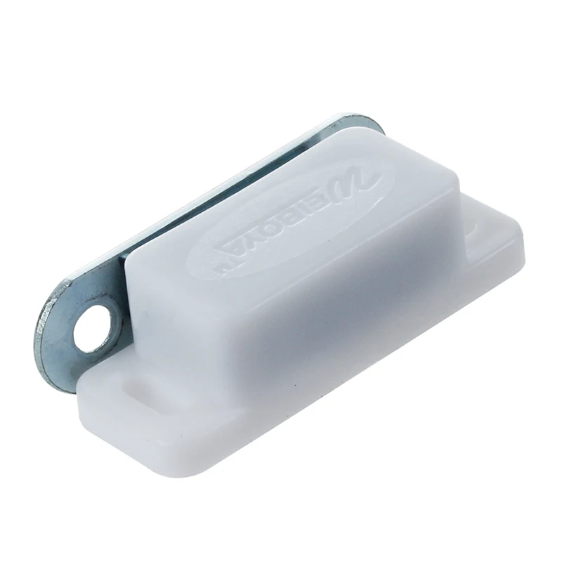 Фурнитура для дверей шкафа белая основа 1 8 &quotдлинный одиночный Магнитный