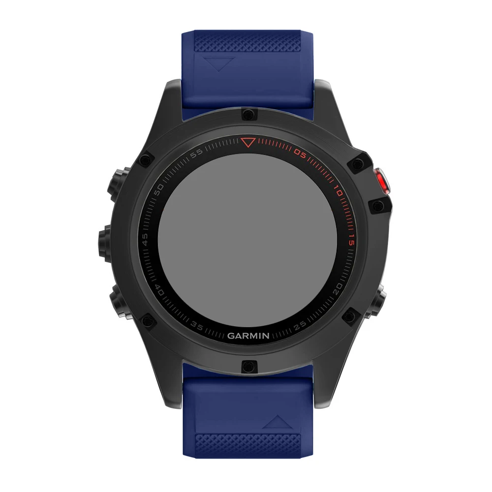 Ремешок для наручных часов Garmin fenix 5X 3 3HR быстросъемный силиконовый браслет D2
