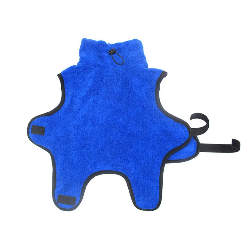 Халат для собак теплая одежда супер впитывающее сушильное полотенце золотого