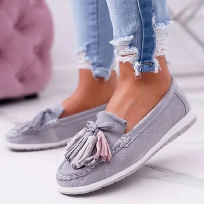 Женская повседневная обувь на плоской подошве Женский светильник размера плюс