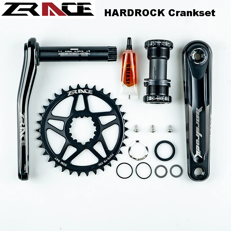ZRACE HARDROCK 10 11 12 скоростной велосипедный кривошипный комплект с орлиным зубцом