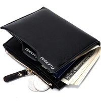 baborry wallet men bifold credit card holder wallet rfid blocking short purse for men portemonnee male