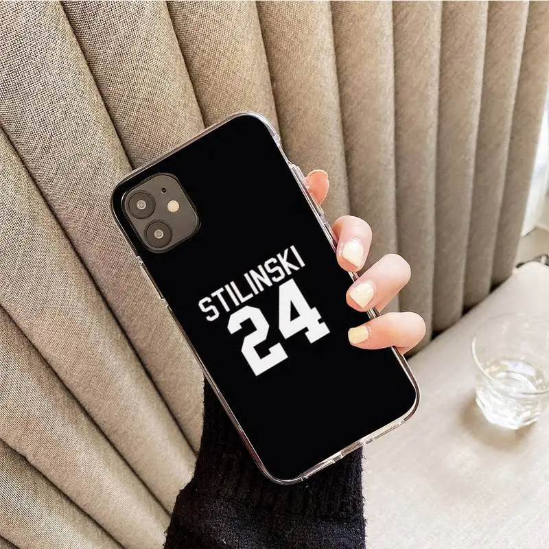 

Teen Wolf Stilinski 24 Phone Case For iphone 7 8 plus x xr xs 11 12 mini pro max transparent nax fundas cover