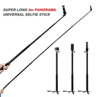 3m aluminum alloy monopod selfie stick for insta360 one xone r gopro hero 7 6 5 sjcam action camera accessories