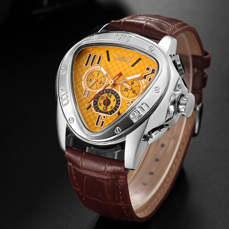 Часы наручные Jaragar Мужские автоматические брендовые механические модные