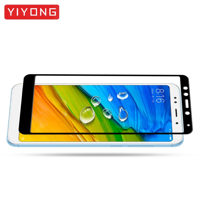 Стекло YIYONG 9D с полным покрытием для Xiaomi Redmi 5 Plus закаленное стекло 5A защитная