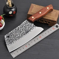new cleaver knife professional high carbon steel chopping knife butcher knife forged chinese knife meat cleaver kitchen knive