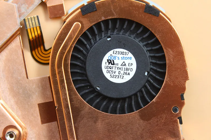 new cpu cooler fan heatsink for lenovo thinkpad x1 helix 1 04x0431 udqftyh11bfd e233037 laptop radiator free global shipping