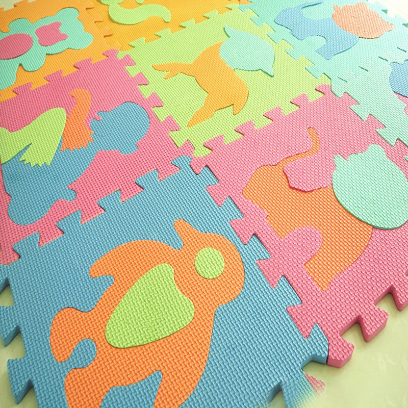 Детский коврик пазл из вспененного этилвинилацетата 30 х30 см|Коврики развивающие|