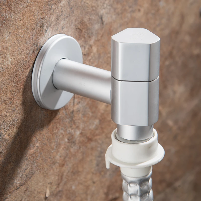 Космический алюминиевый смеситель для ванной комнаты настенный одиночный