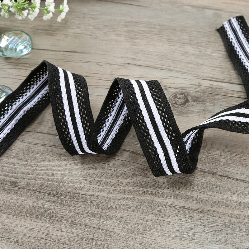 5M 25mm Striped ribbon garment decorative accessories with color stripes | Дом и сад