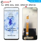 ЖК-дисплей A53S для OPPO A53s 2020 4G CPH2139 CPH2135, ЖК-дисплей, сенсорная панель, датчик дигитайзера с рамкой в сборе