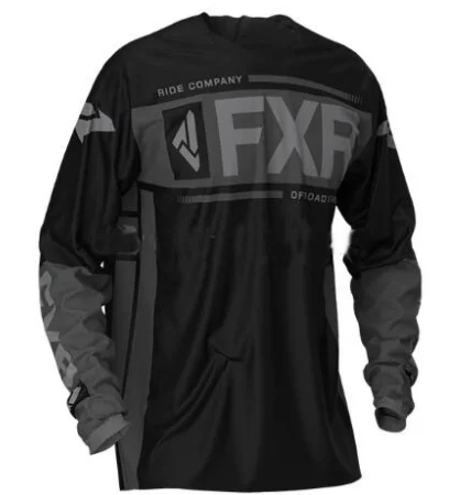 FXR2020 MX горные велосипедные майки bicicleta de montaña ropa carreras DH MTB camisa negro largo Джерси