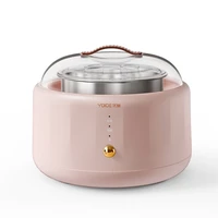 220v household yogurt maker yogurt machine pink kitchen appliances 1000ml stainless steel rice wine maker