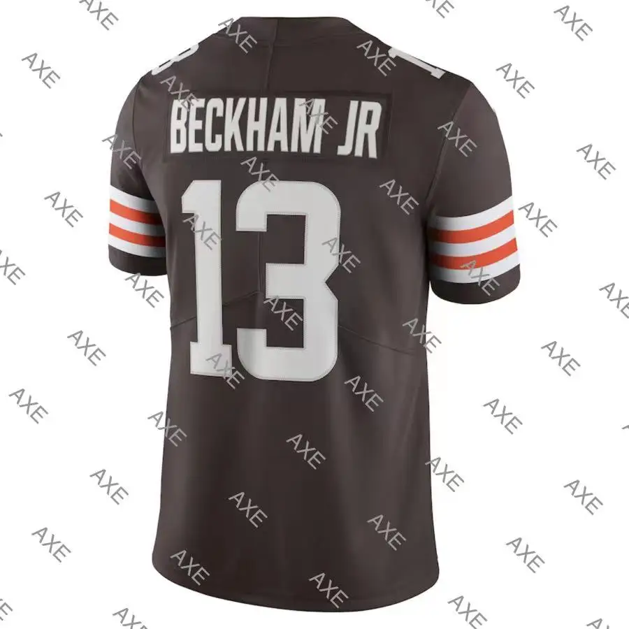 

Embroidery Letters American Football Jersey Cleveland 13 Odell Beckham Jr. Men's Limited Jersey