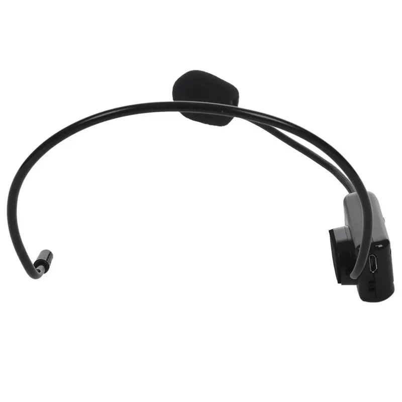 Мини-размер FM беспроводной микрофон гарнитура усилитель для учителя встроенный