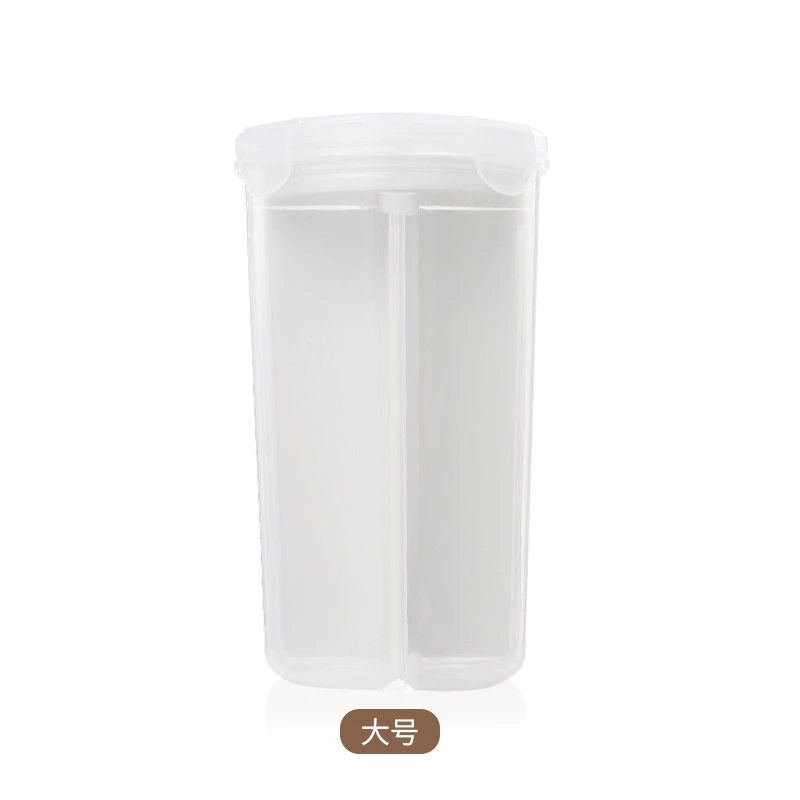 Герметичные банки Пластиковые Латексные зернистые прозрачные пищевые коробки