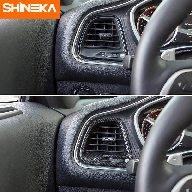 SHINEKA Автомобильная внутренняя центральная консоль кондиционер Вентиляционное