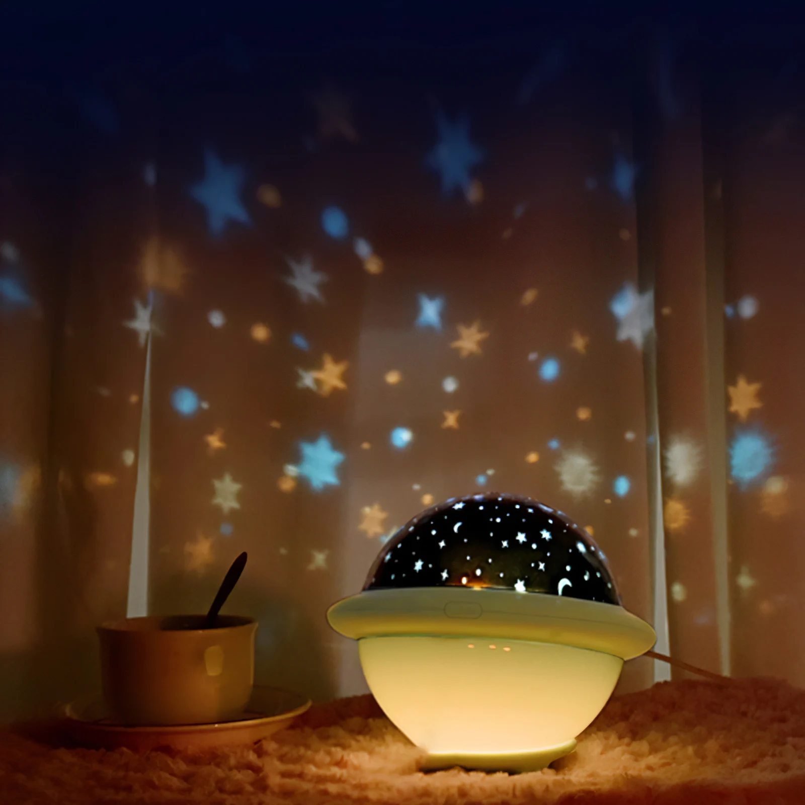 

UFO Star Night Light Projector for Kids,Children,Adult Creative Toys Stars Projection Lamp Baby Adult Sleep Helper