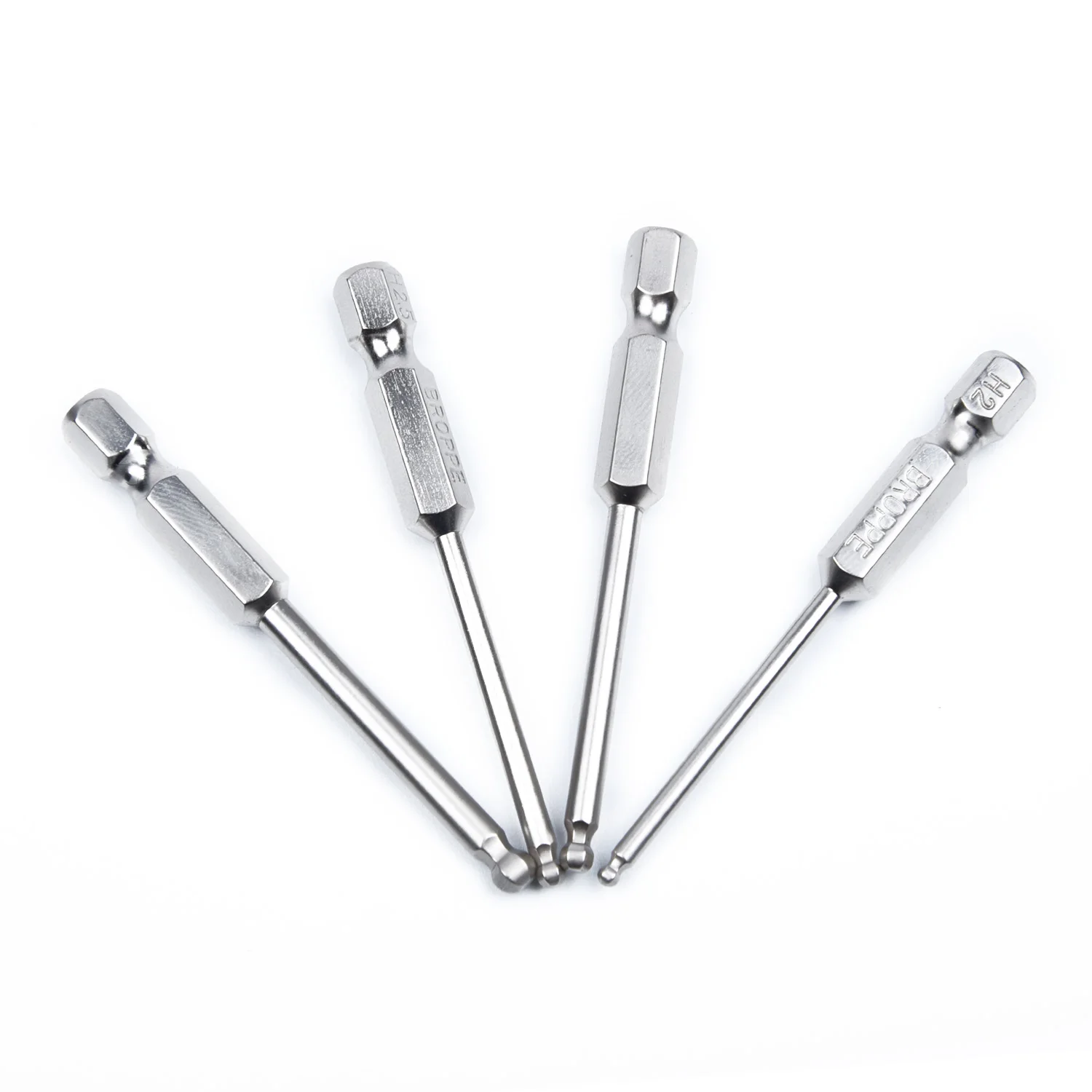 

7* 65mm Hexagon Head Magnetic S2 Steel Ball End Hex Screwdriver Bits Drill Kits