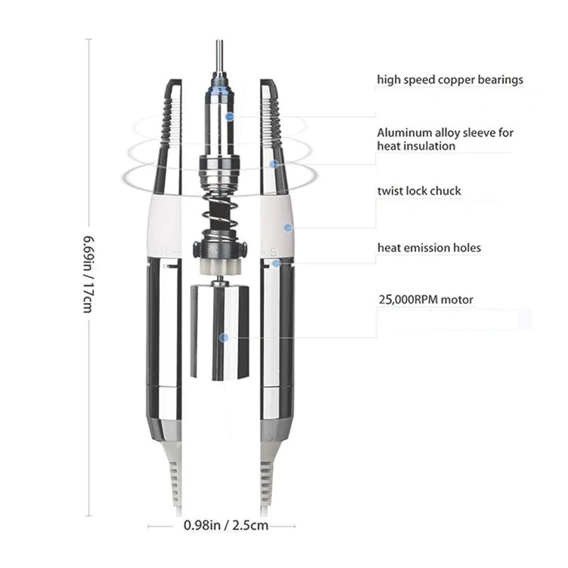 Мощный пылеуловитель для ногтей 48 Вт вентилятор маникюра аппарат вакуумного