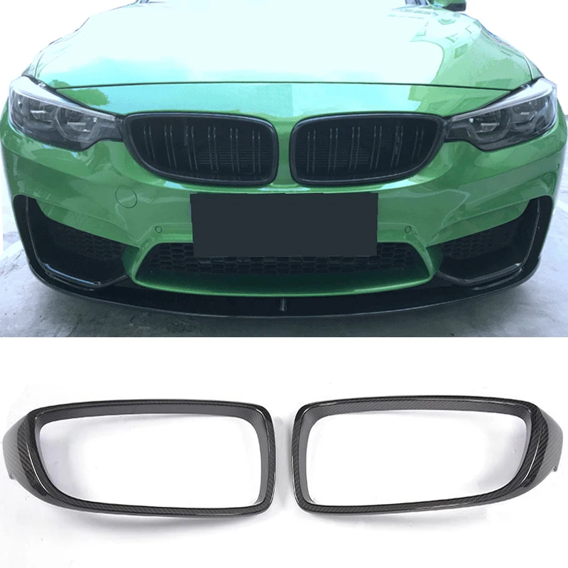 Передняя решетка из углеродного волокна для BMW M3 F80 & M4 F82 F83 F32 F33 F36 14 17|grill front|front grille