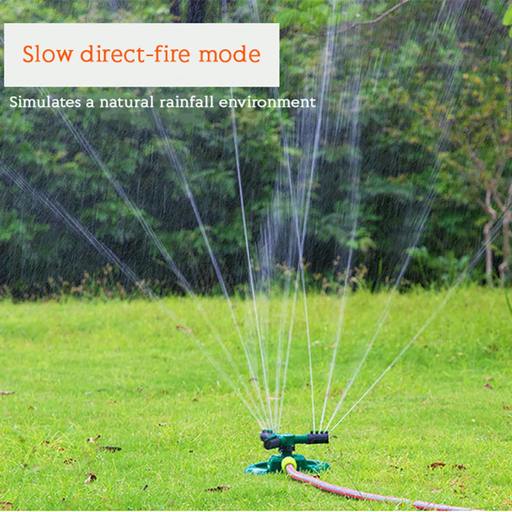 

360 Degree Automatic Garden Sprinklers Watering Grass Lawn Rotary Nozzle Rotating Water Sprinkler System Garden Supplies
