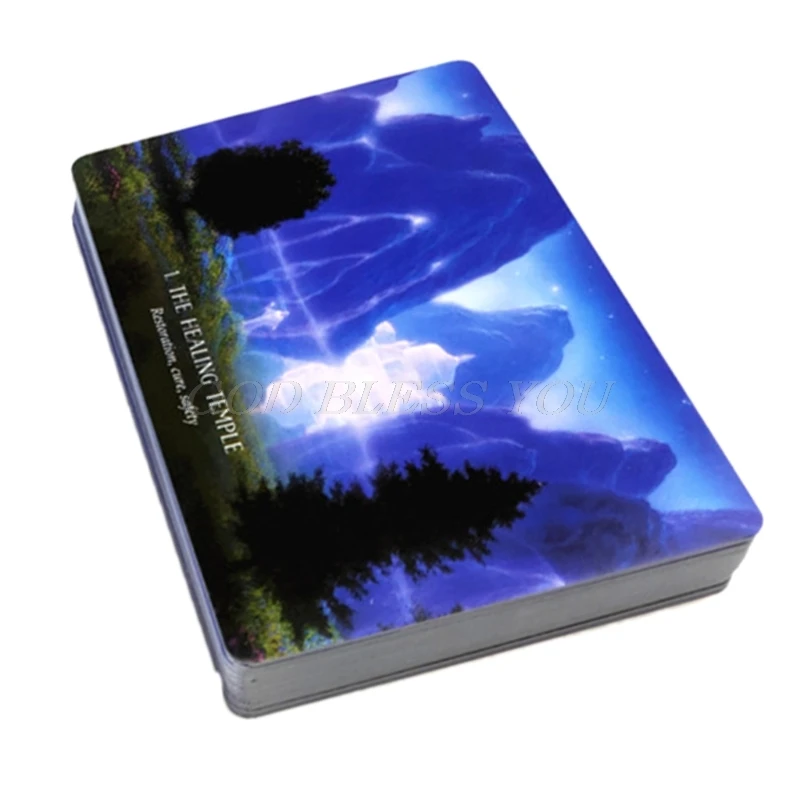 

44 Cards Deck Oracle of the Hidden Worlds Full English Family Party Board Game Tarot Cards Divination Fate Drop Shipping