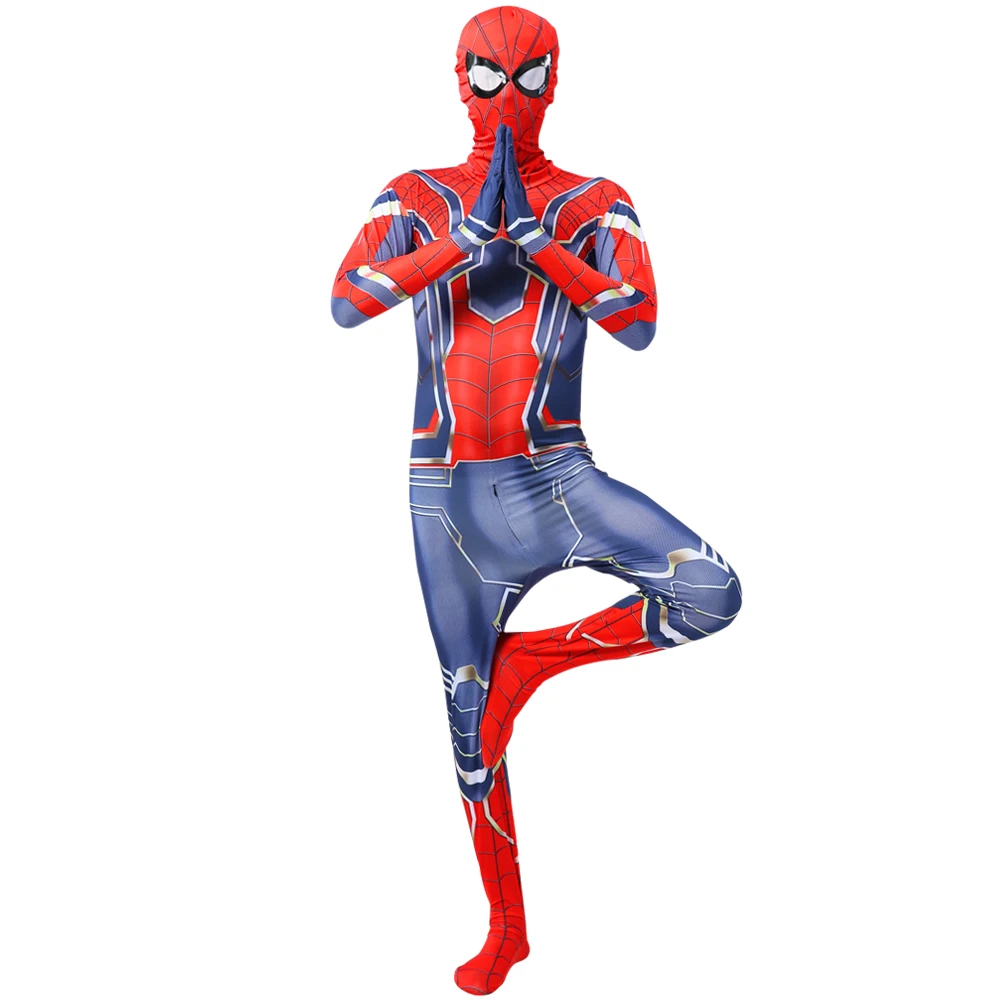 2021 фантазийный костюм паука пижамный комплект с рисунком человека для косплея