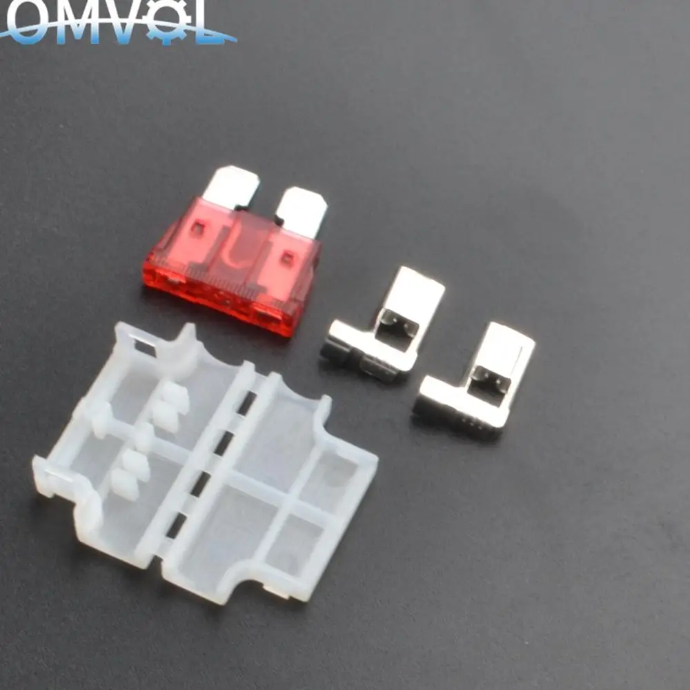 5 комплектов автомобильный Стандартный Средний держатель предохранителя с