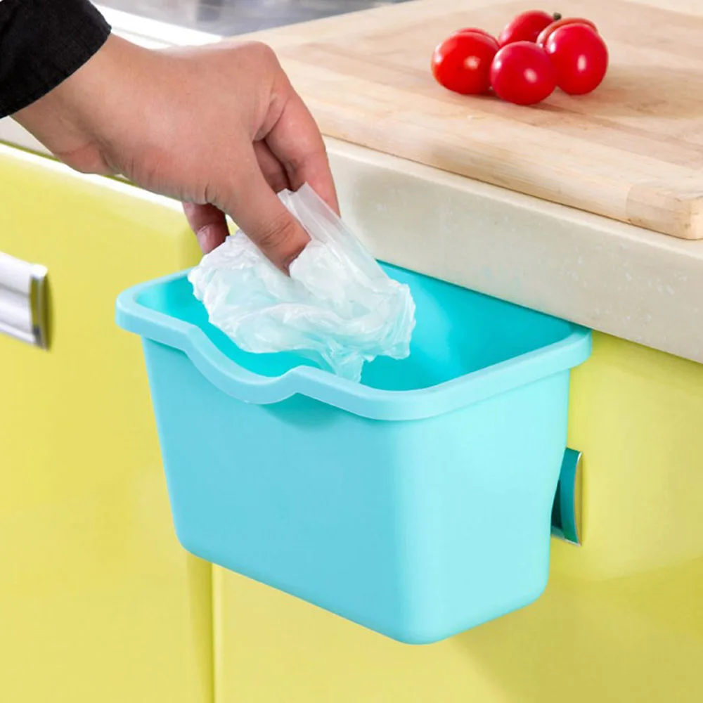 1 шт. кухонная стойка для хранения Многофункциональная Пластиковая мусорная