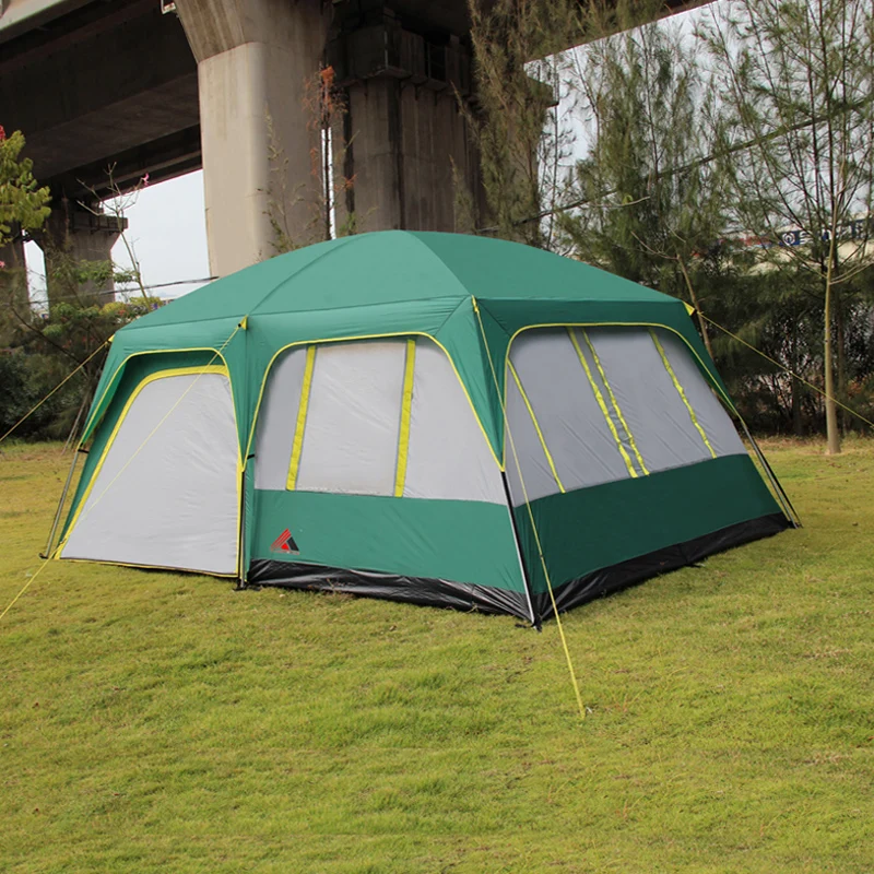 Vanquisher большая семейная палатка для кемпинга путешествий 2 комнаты 1 зал на 6 12
