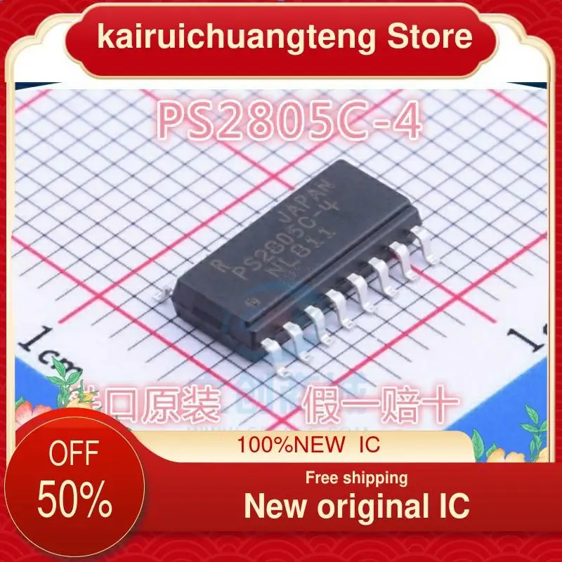 

(1 шт.) Φ SOP16 PS2805C-4 новый оригинальный IC
