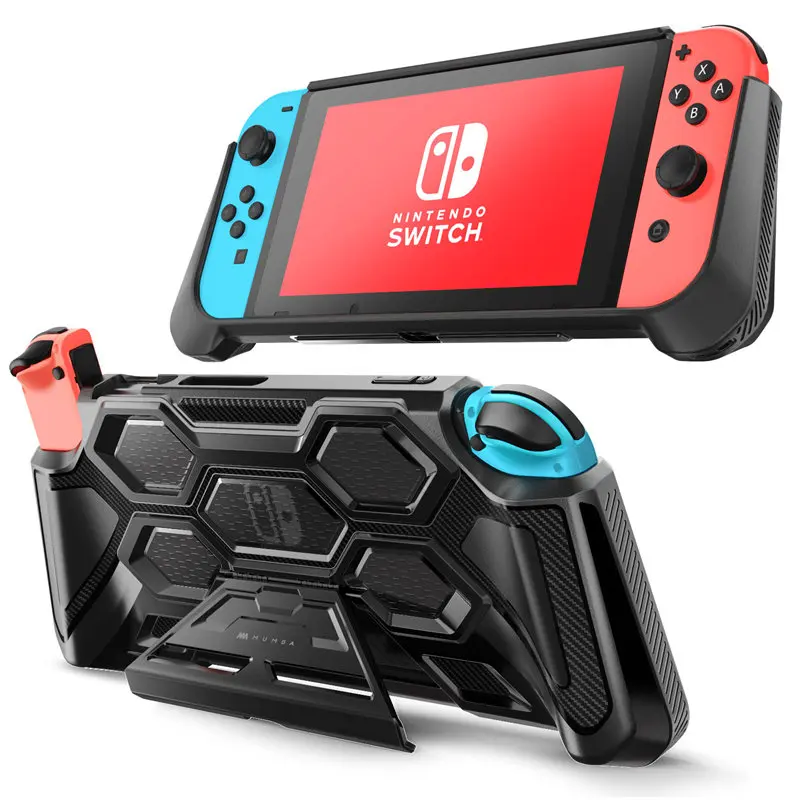 Чехол для Nintendo Switch Case Battle Series Mumba Heavy Duty Grip Cover For Console с Comfort Padded Hand Grips