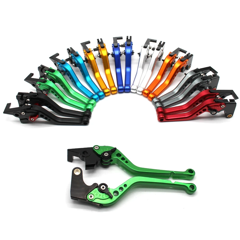 Короткие/длинные рычаги тормозной муфты для KAWASAKI ZX6R ZX6RR ZX636 ZX-6R 2005-2006 регулируемые