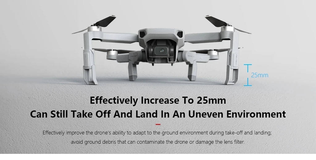 PGYTECH DJI Mavic Mimi шасси Расширенная ножка шасси поддержка ног протектор Дрон аксессуары для DJI Mavic Mini