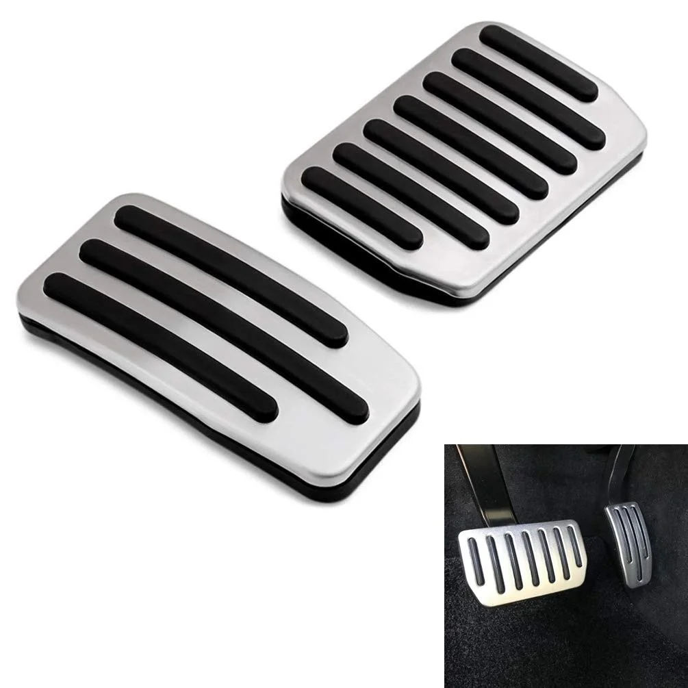 Алюминиевые Нескользящие педали газа для Tesla Model 3 тормоза акселератора сменные