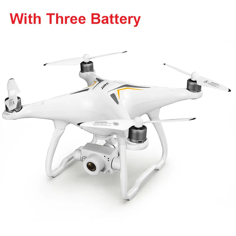 JJRC X6 gps бесщеточный Дрон 5G WiFi Fpv 1080P HD камера Профессиональный радиоуправляемый Дрон Квадрокоптер следуй за мной режим RTF - Цвет: White