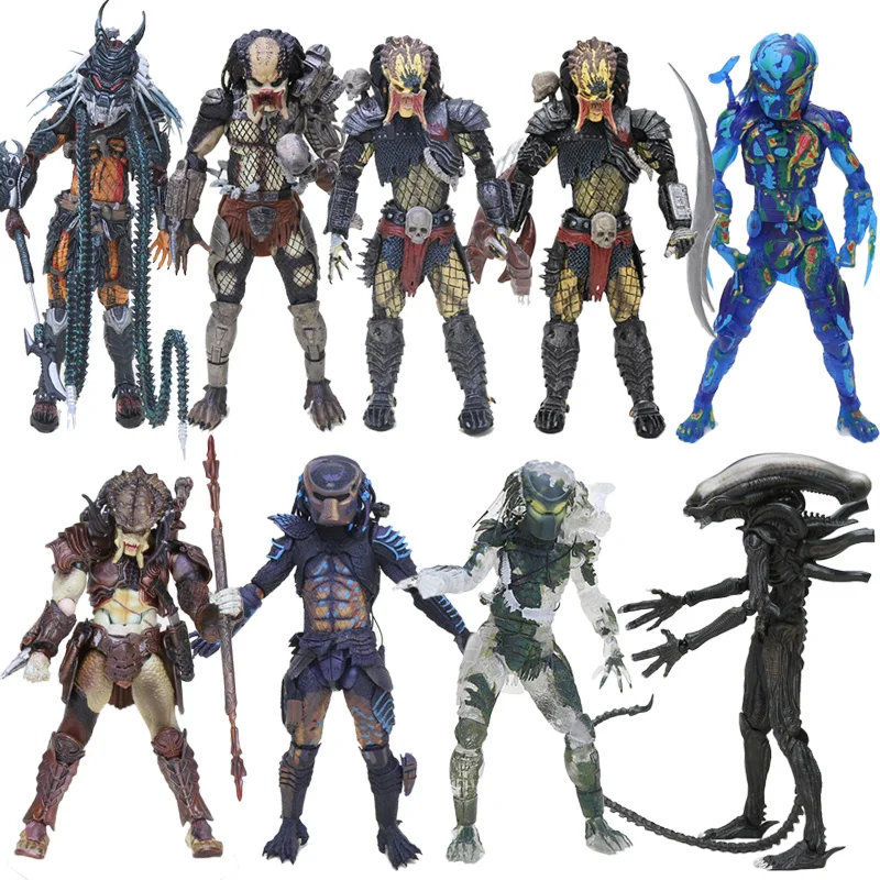 20 см NECA Хищник джунгли демон джунгли Охотник в маске ПВХ фигурка модель игрушки Хищник фигурка игрушки