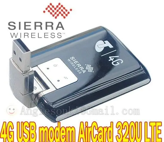 

Wi-Fi-карта 4G Sierra 320U LTE, 150 Мб, GPS, слот MicroSD, USB-ключ, разблокированный, беспроводной