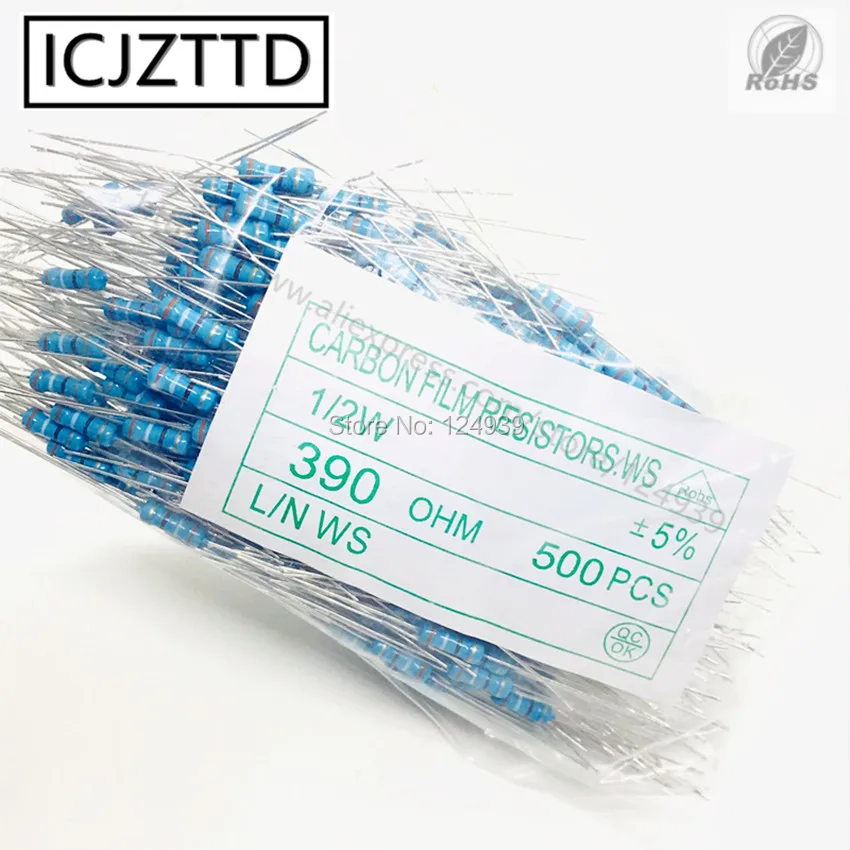 Карбоновая пленка 0 5 Вт 5% 1 2 430R 470R 510R 560R 620R 680R 750R 820R 910R 1K K 8 2K 4 2K7 3 10 шт. К к |