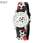 Наручные часы для детей, модные спортивные часы с 3d-рельефом, детские наручные часы с футбольным рисунком, многоцветные указки
