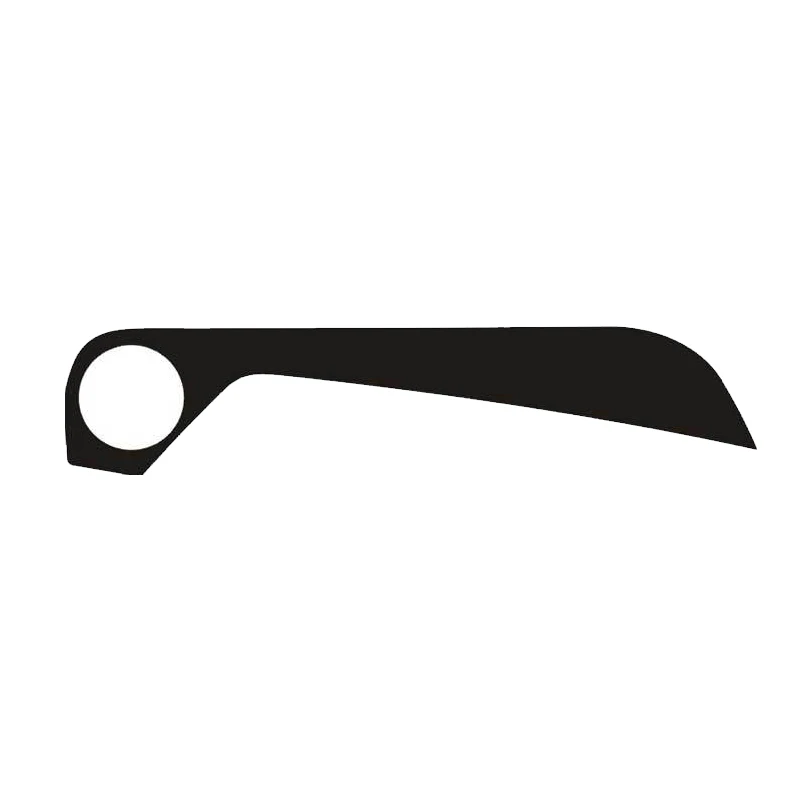 

2 Pcs Car Inner Carbon Fiber Door Anti Kick Pad Protector Trim Film Sticker for Ford Mustang 2015-2019