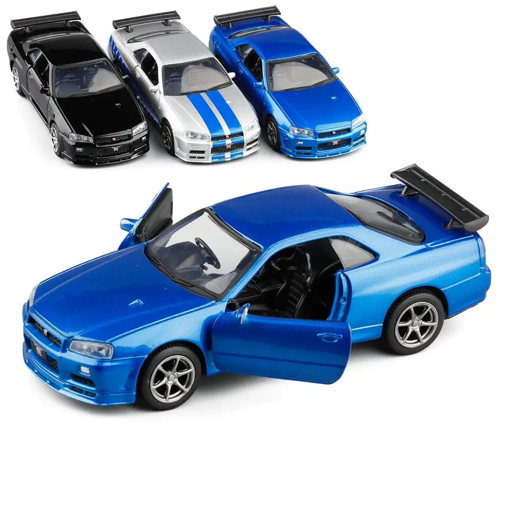Модель Nissan Skyline GTR r34